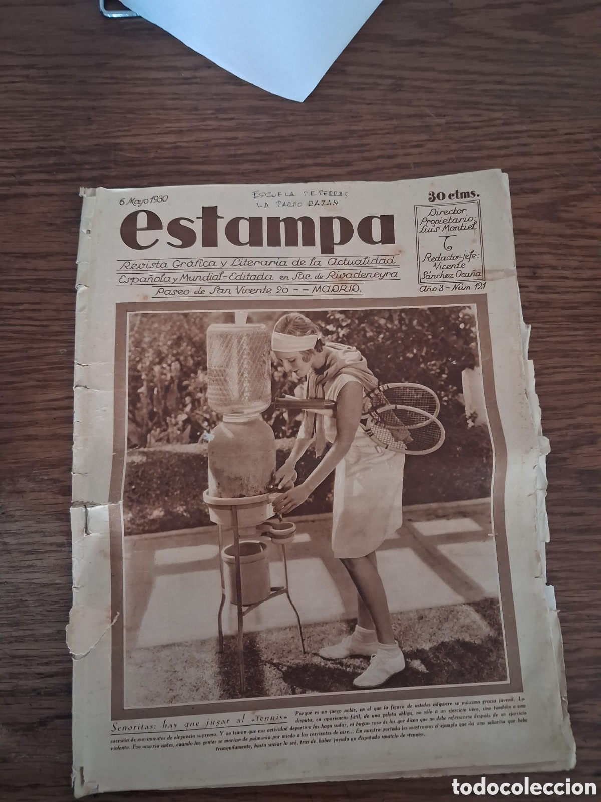Collection Magazines and Newspapers: Revista literaria a&ntilde;o 1930