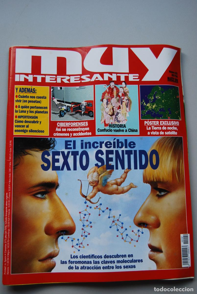 Coleccionismo de revistas y peri&oacute;dicos: MUY INTERESANTE.NUM.202-1998: SEXTO SENTIDO-CIBERFORENSES-CONFUCIO-HIPERTENSION