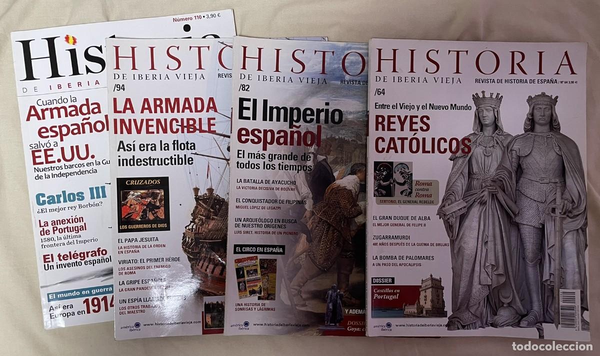 Coleccionismo de revistas y peri&oacute;dicos: Lote 4 Revistas &rdquo;Historia de Iberia Vieja&rdquo;