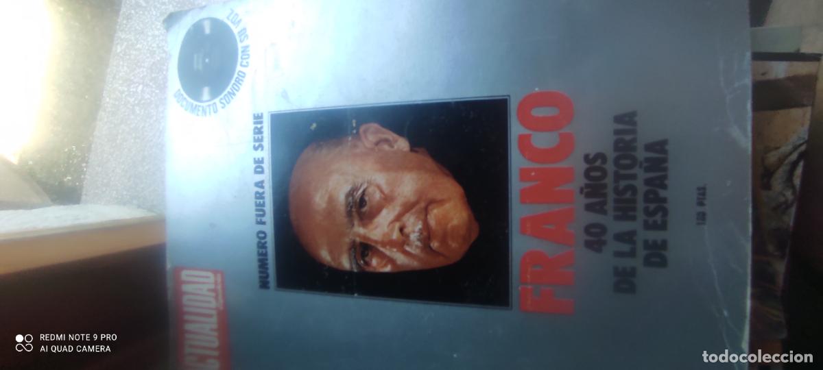 Coleccionismo de revistas y peri&oacute;dicos: LA ACTUALIDAD ESPA&Ntilde;OLA FRANCO. 40 A&Ntilde;OS DE LA HISTORIA DE ESPA&Ntilde;A. N&Uacute;MERO FUERA DE SERIE