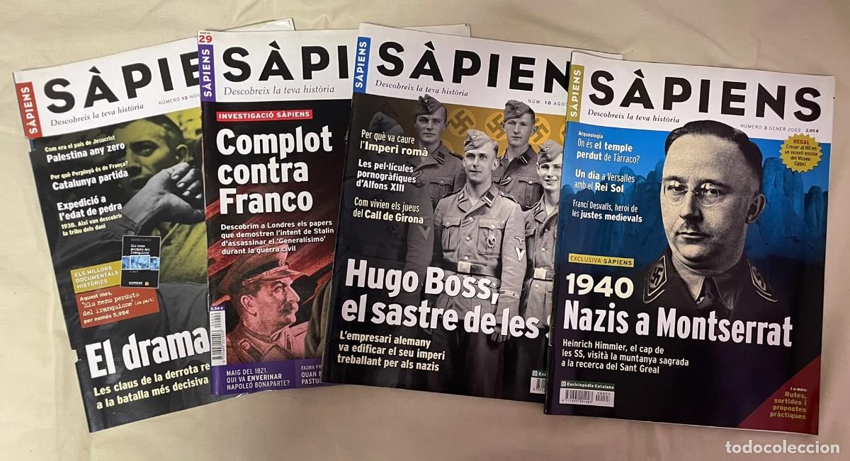 Coleccionismo de revistas y peri&oacute;dicos: Lote 4 Revistas &rdquo;S&agrave;piens&rdquo;