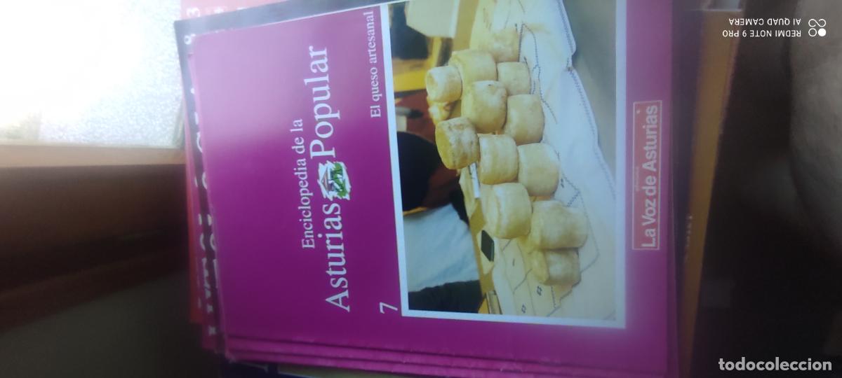 Coleccionismo de revistas y peri&oacute;dicos: 7 El queso artesanal- enciclopedia asturias popular