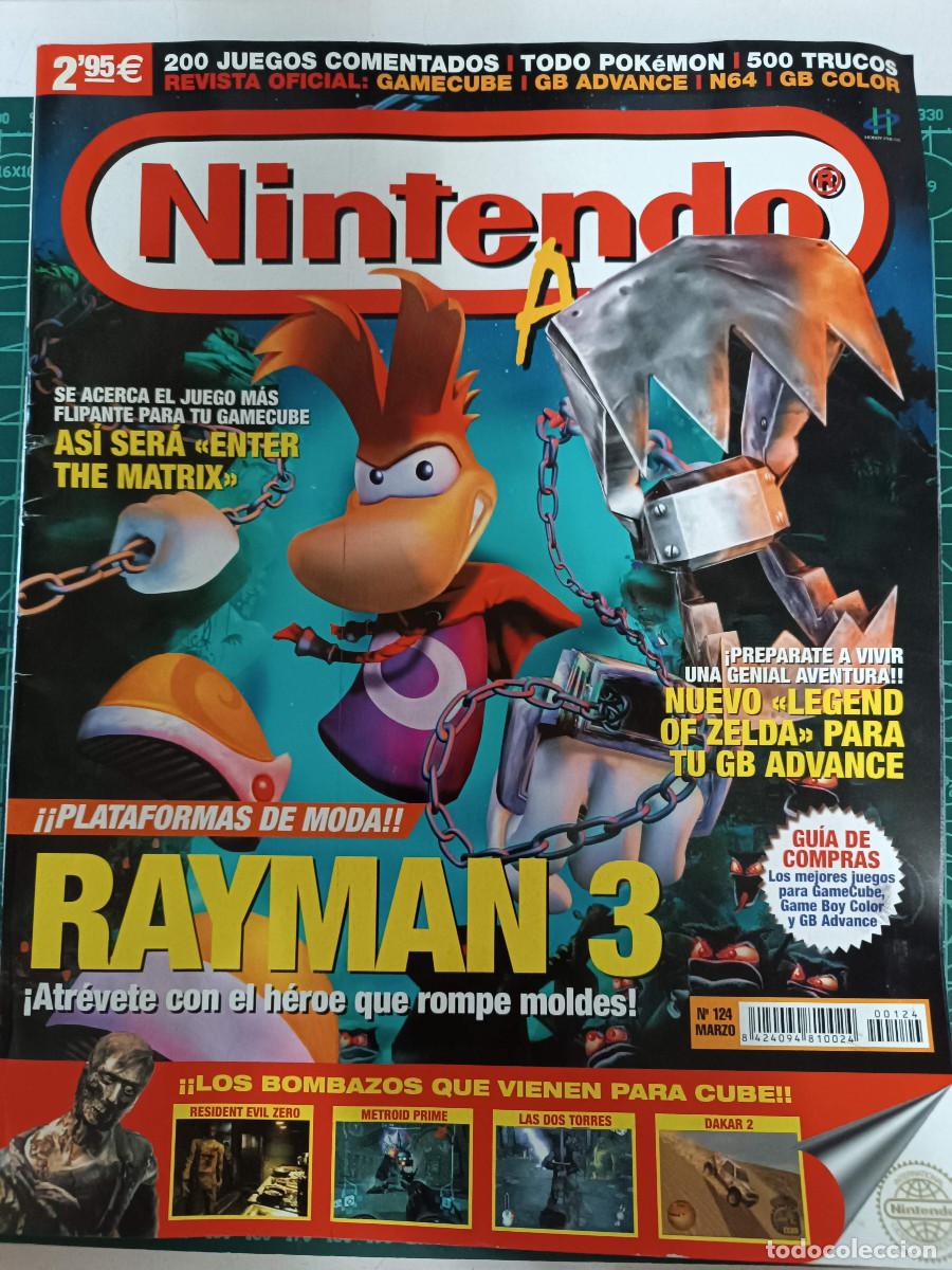 Collectionnisme de Revues et Journaux: 124 REVISTA NINTENDO N&ordm; 124, INCLUYE POSTER DESPLEGABLE