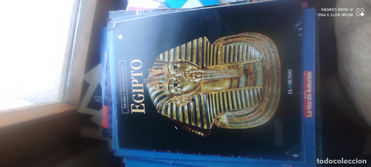 Coleccionismo de revistas y peri&oacute;dicos: 1 EGIPTO. GRANDES CIVILIZACIONES. FASC&Iacute;CULO. EL MUNDO. GRAPA