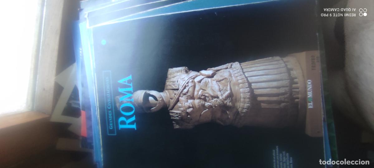 Coleccionismo de revistas y peri&oacute;dicos: 1 ROMA. GRANDES CIVILIZACIONES. FASC&Iacute;CULO. EL MUNDO. GRAPA.