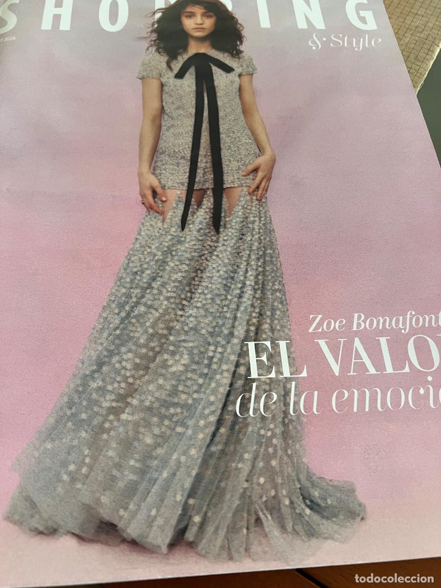 Coleccionismo de revistas y peri&oacute;dicos: SHOPPING & STYLE. MODA Y ESTILO ZOE BONAFONTE ZOEY DEUTCH OSCAR ISAAC MAISON CHANEL.....