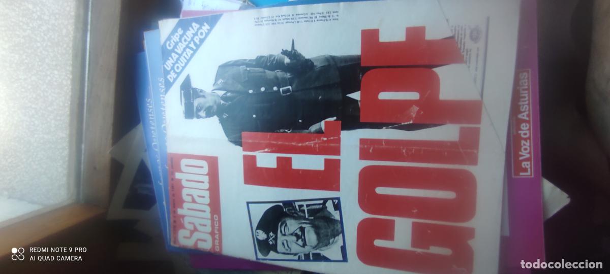 Coleccionismo de revistas y peri&oacute;dicos: REVISTA SABADO GRAFICO N&ordm; 1238 MARZO DE 1981 EL GOLPE