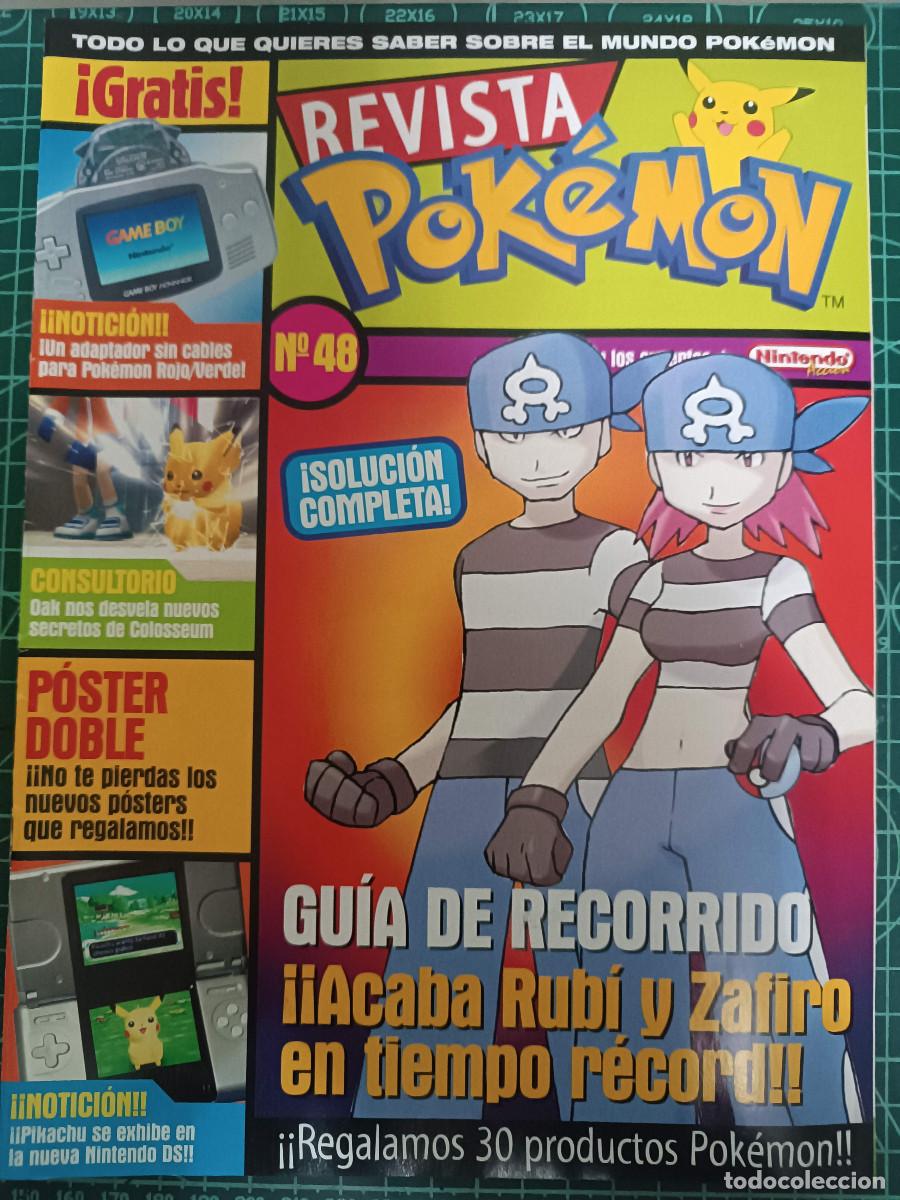 Coleccionismo de revistas y peri&oacute;dicos: 48 REVISTA POKEMON N&ordm; 48, INCLUYE POSTER DOBLE