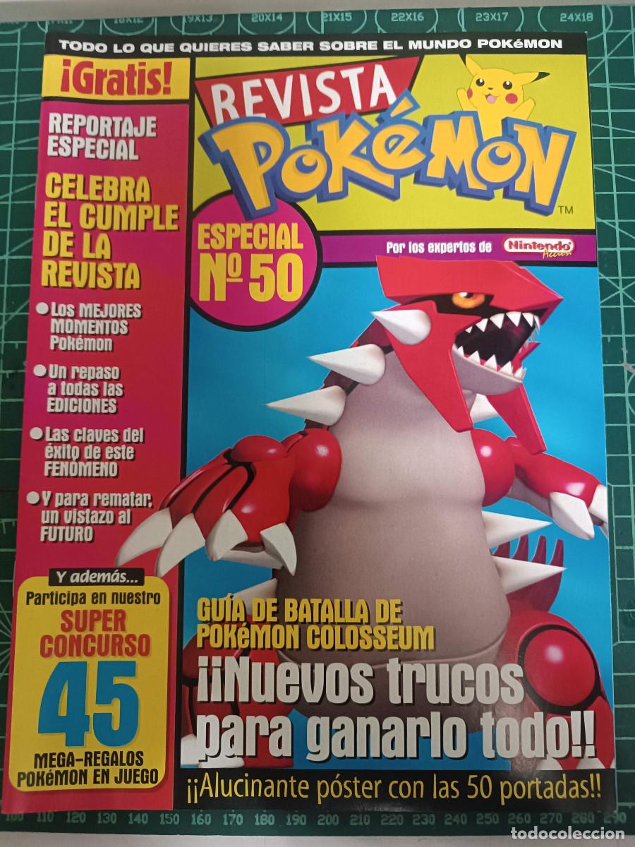 Coleccionismo de revistas y peri&oacute;dicos: 50 REVISTA POKEMON N&ordm; 50, INCLUYE POSTER DOBLE