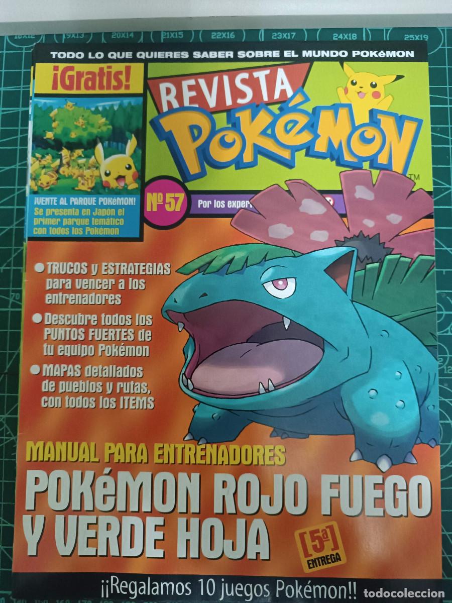 Coleccionismo de revistas y peri&oacute;dicos: 57 REVISTA POKEMON N&ordm; 57, INCLUYE POSTER DOBLE