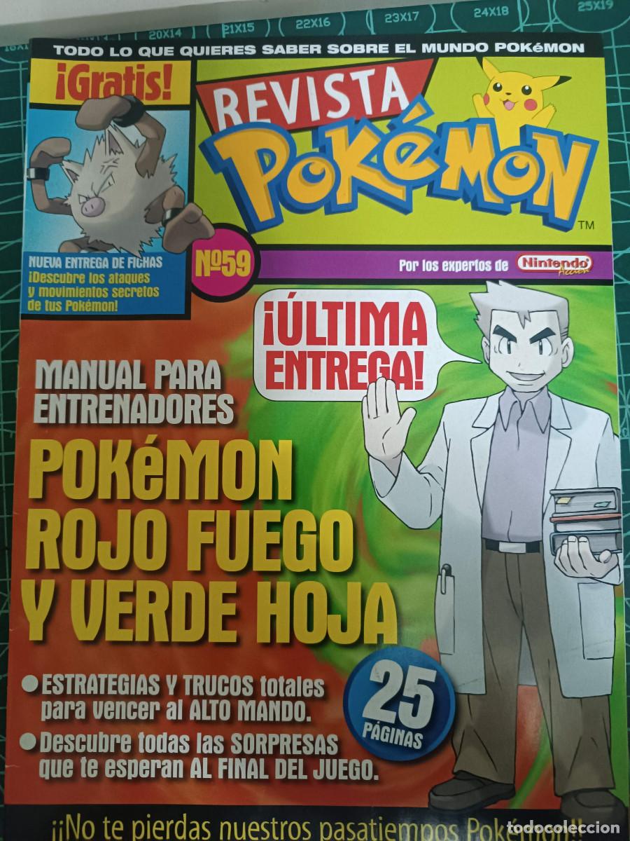 Coleccionismo de revistas y peri&oacute;dicos: 59 REVISTA POKEMON N&ordm; 59, INCLUYE POSTER DOBLE