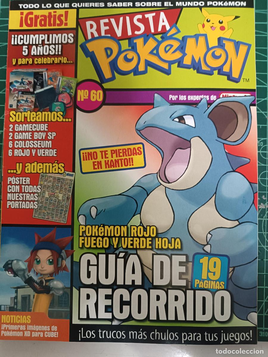 Coleccionismo de revistas y peri&oacute;dicos: 60 REVISTA POKEMON N&ordm; 60, INCLUYE POSTER DOBLE