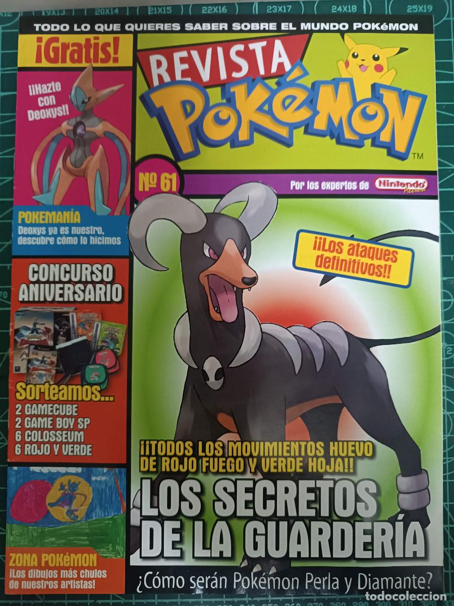 Coleccionismo de revistas y peri&oacute;dicos: 61 REVISTA POKEMON N&ordm; 61, INCLUYE POSTER DOBLE