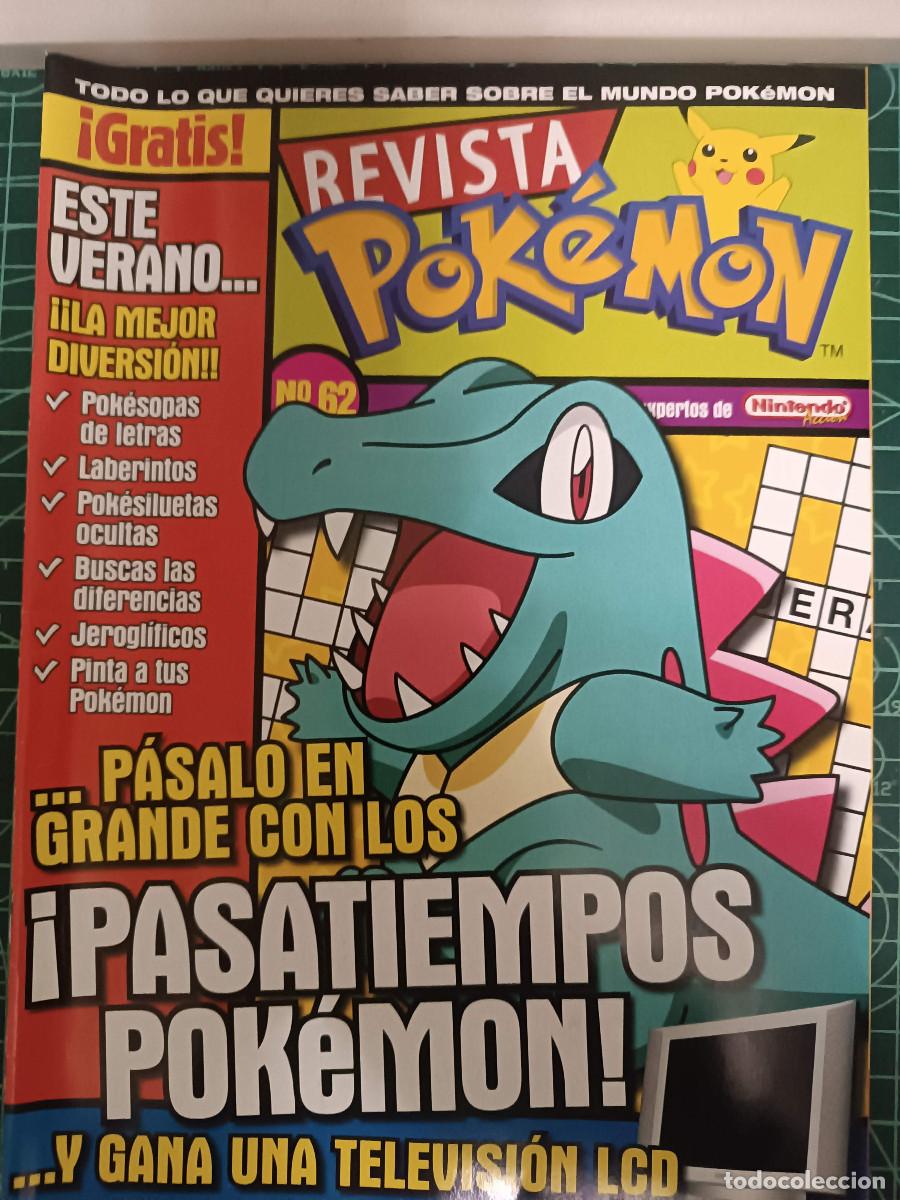 Coleccionismo de revistas y peri&oacute;dicos: 62 REVISTA POKEMON N&ordm; 62, INCLUYE POSTER DOBLE