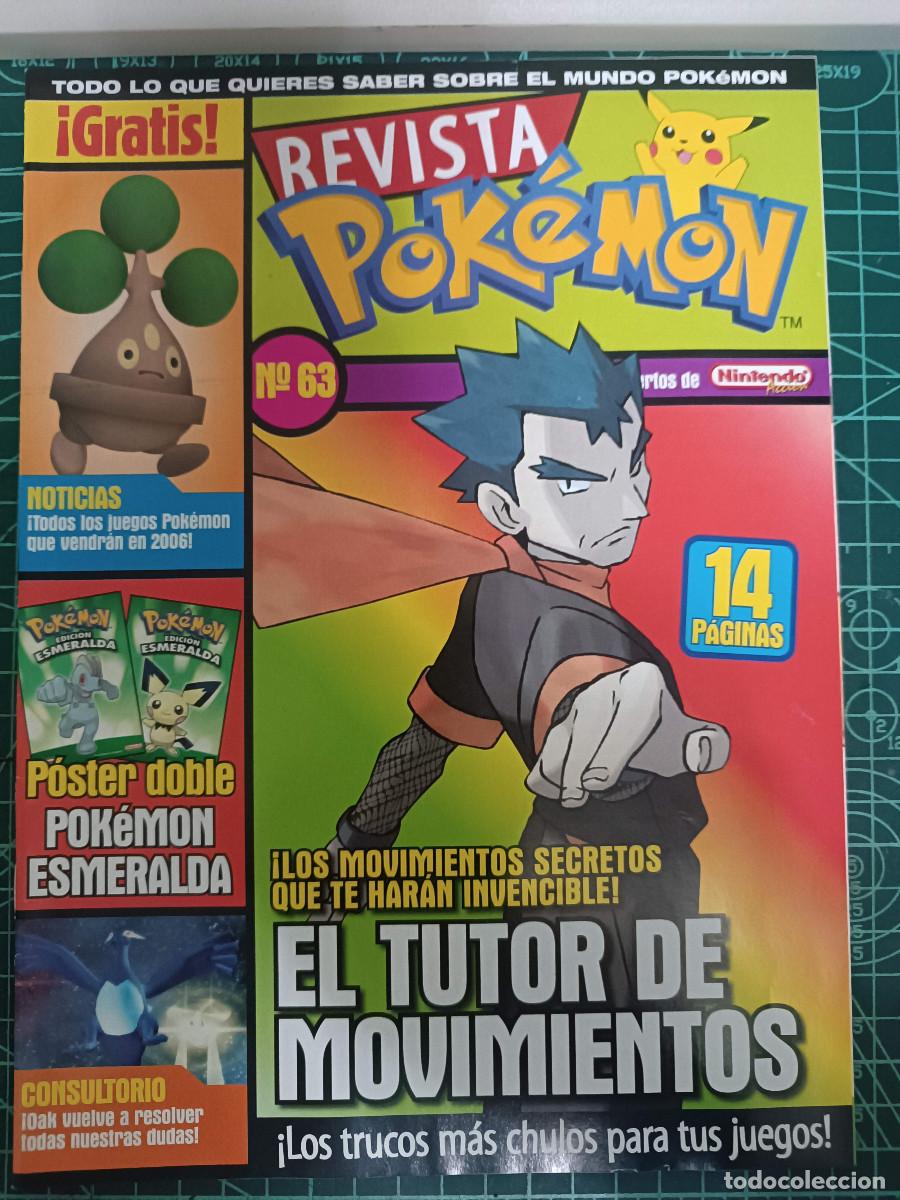 Coleccionismo de revistas y peri&oacute;dicos: 63 REVISTA POKEMON N&ordm; 63, INCLUYE POSTER DOBLE