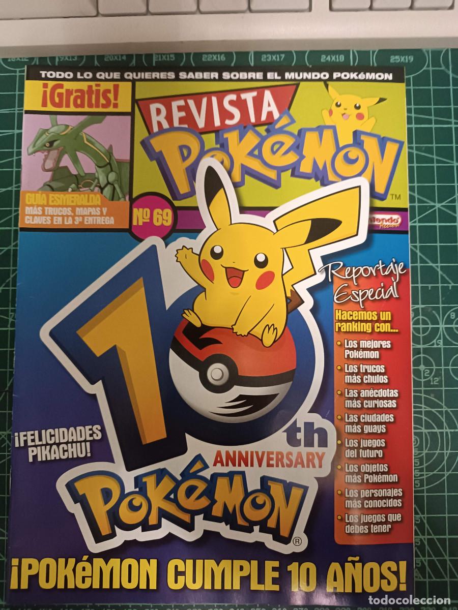 Colecionismo de Revistas e Jornais: 69 REVISTA POKEMON N&ordm; 69, INCLUYE POSTER DOBLE
