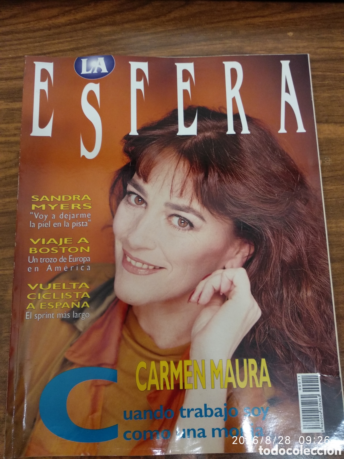 Coleccionismo de revistas y peri&oacute;dicos: Revista La esfera n&uacute;mero 11 abril 1992