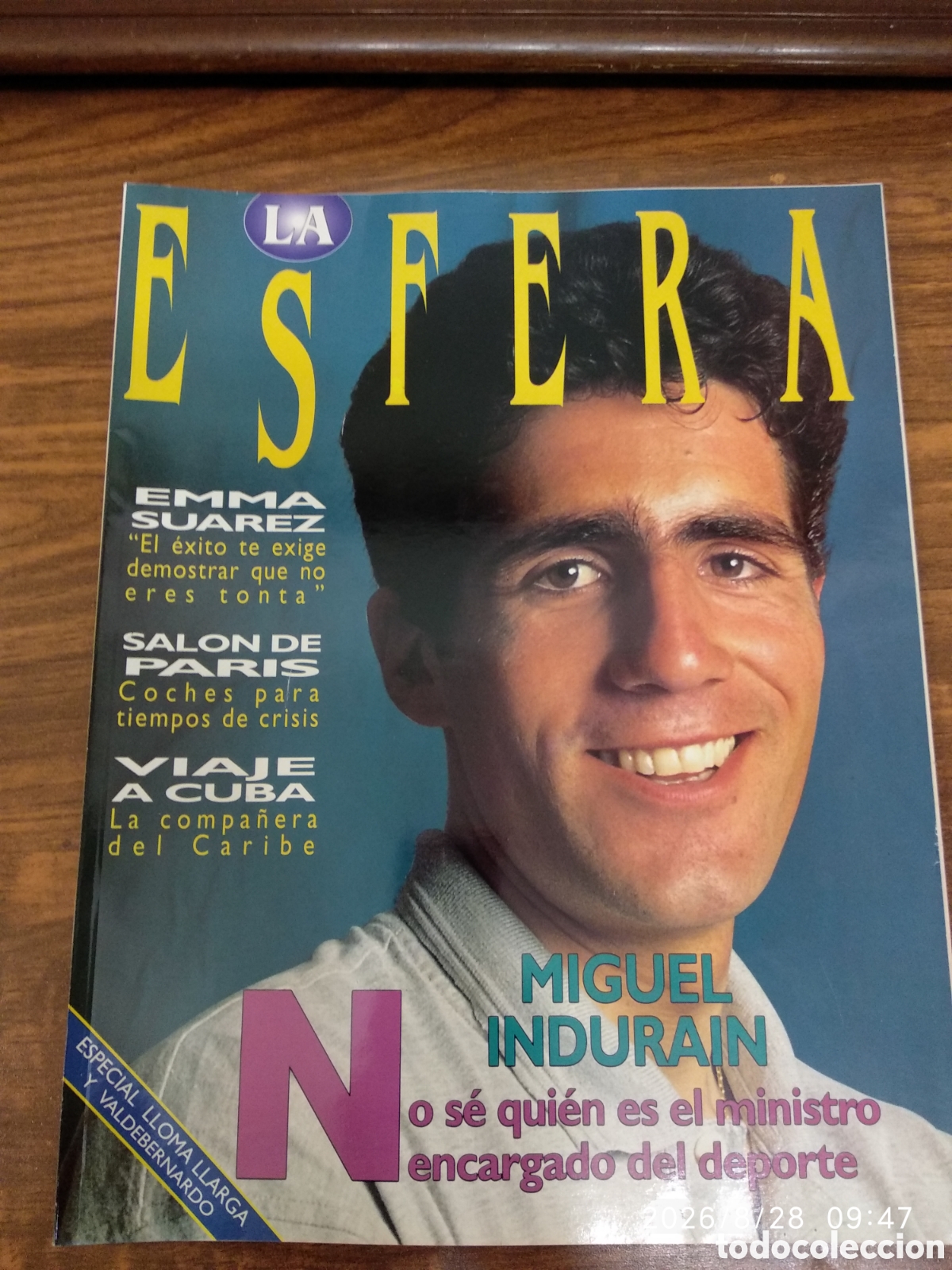 Coleccionismo de revistas y peri&oacute;dicos: Revista La esfera n&uacute;mero 17/noviembre 1992