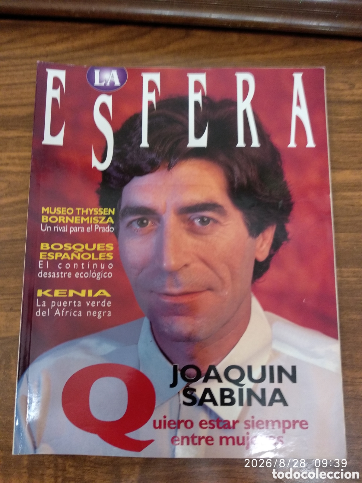 Collection Magazines and Newspapers: Revista La esfera n&uacute;mero 15/septiembre 1992