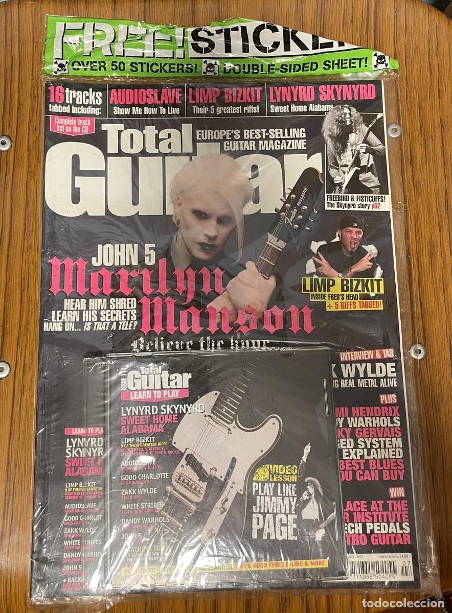 Coleccionismo de revistas y peri&oacute;dicos: Lote / Revistas Total Guitar