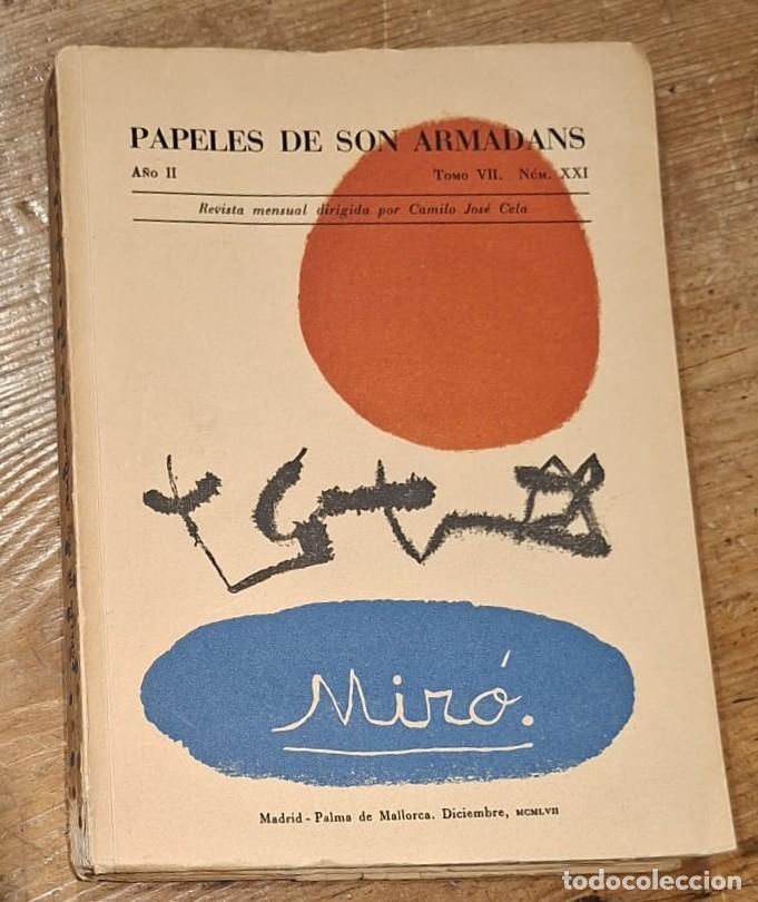 Collection Magazines and Newspapers: PAPELES DE SON ARMADANS. 9 VOLS. PUBLICADOS ENTRE 1957 Y 1961