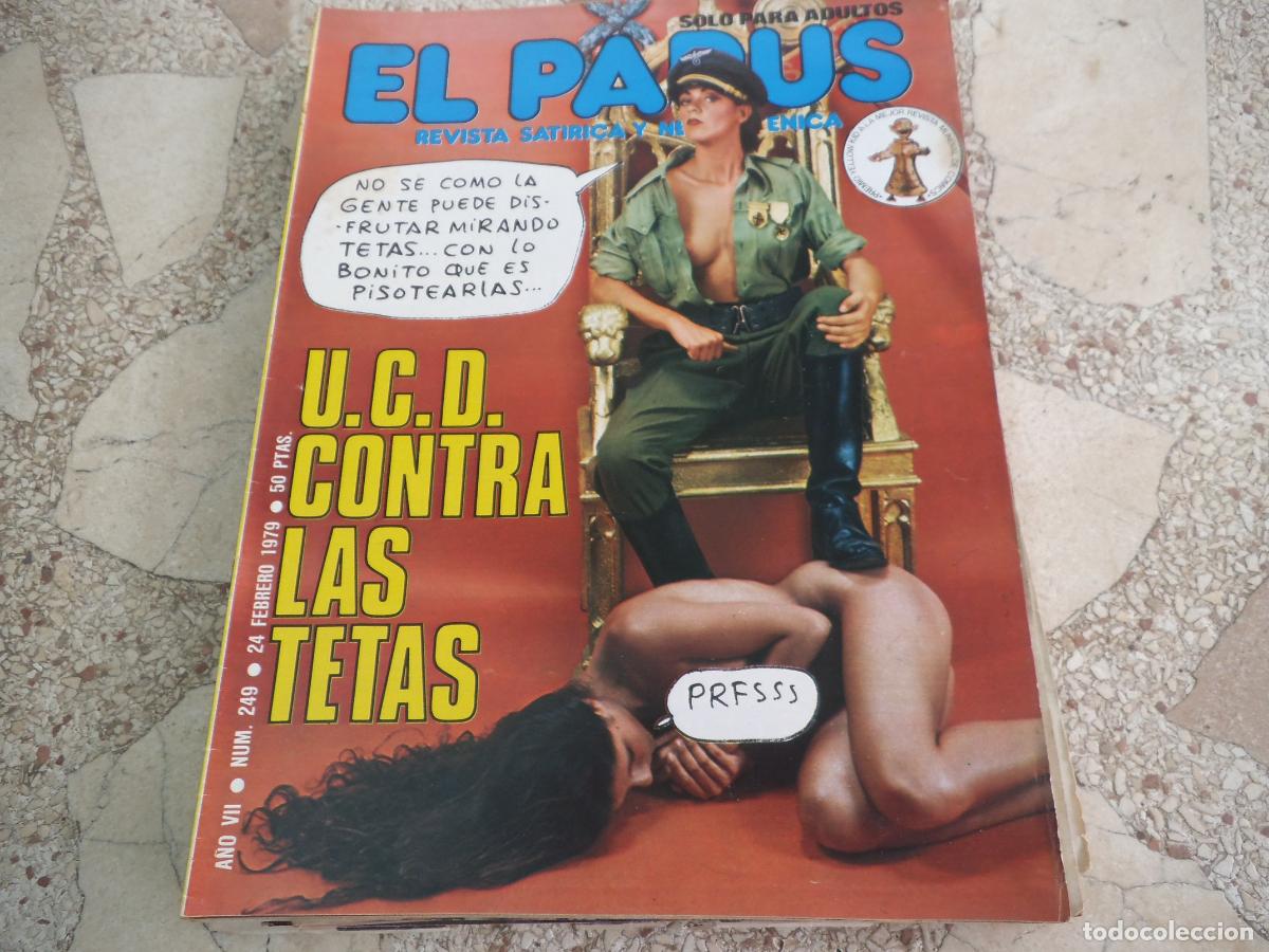 Coleccionismo de revistas y peri&oacute;dicos: el papus n&ordm; 249, 1979, satirica ,erotica humor, u.c.d. contra las tetas