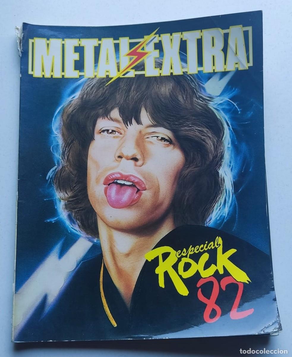 Coleccionismo de revistas y peri&oacute;dicos: Lote 11 METAL HURLANT y METAL EXTRA - Eurocomic - 3 de los 4 Metal Extra, retapado y &aacute;lbum Alef-Thau