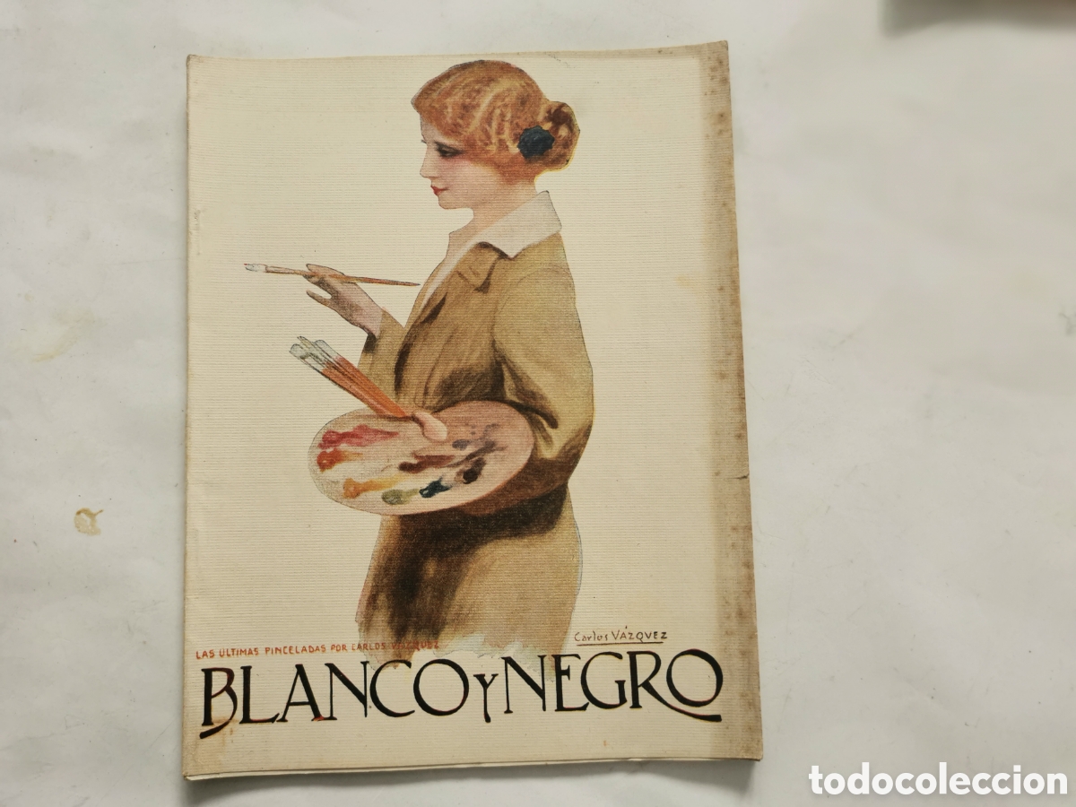 Coleccionismo de revistas y peri&oacute;dicos: Revista blanco y negro 1921