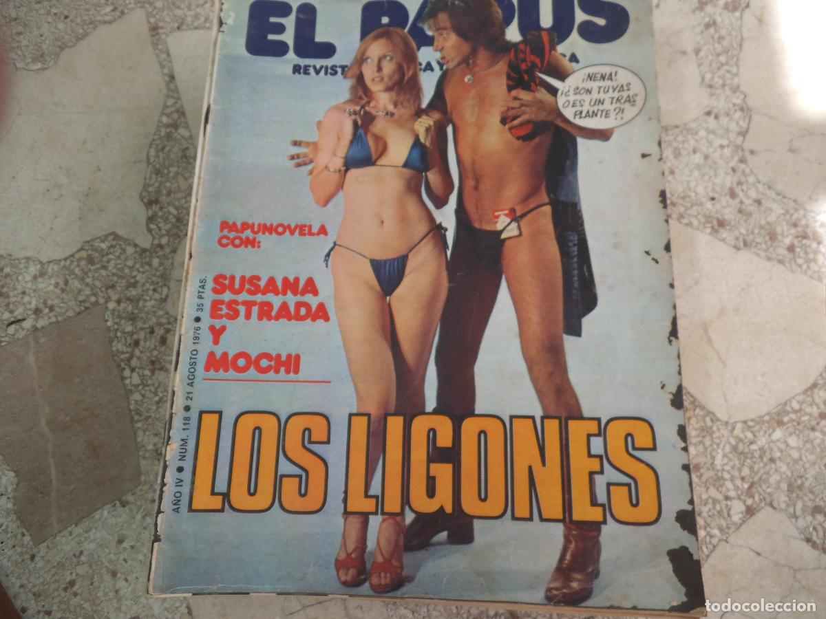 Coleccionismo de revistas y peri&oacute;dicos: el papus n&ordm; 118, 1976, satirica ,erotica humor, los ligones