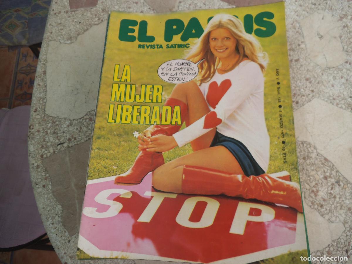 Coleccionismo de revistas y peri&oacute;dicos: el papus n&ordm; 146, 1977, satirica ,erotica humor, la mujer liberada