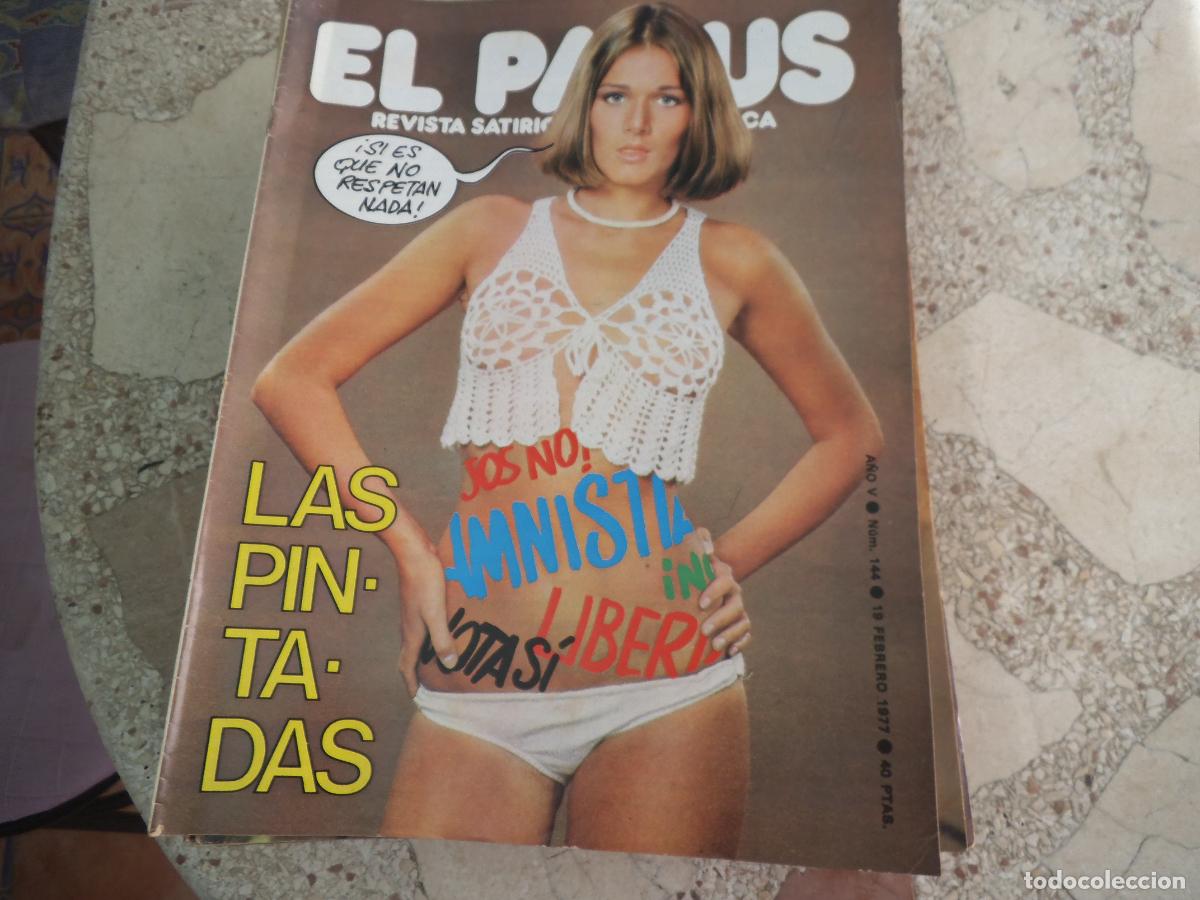 Coleccionismo de revistas y peri&oacute;dicos: el papus n&ordm; 144, 1977, satirica ,erotica humor, las pintadas