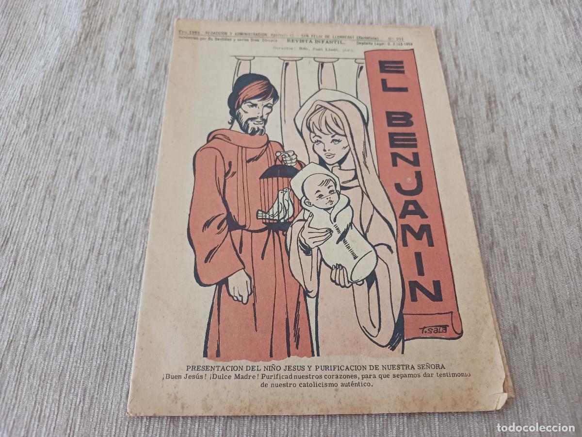 Coleccionismo de revistas y peri&oacute;dicos: el benjamin, revista religiosa infantil n&ordm; 301, feb. 1969, sin cuartear