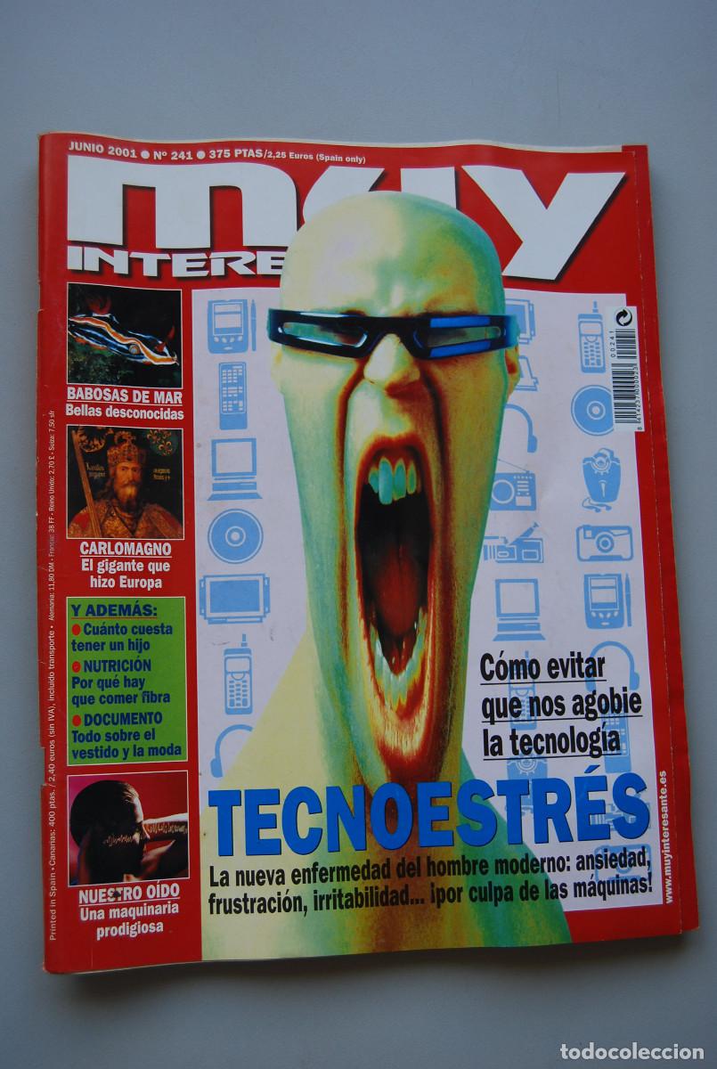 Coleccionismo de revistas y peri&oacute;dicos: MUY INTERESANTE.NUM.241-2000: TECNOESTR&Eacute;S-NUESTRO OIDO-BABOSAS DE MAR-CARLOMAGNO-MODA