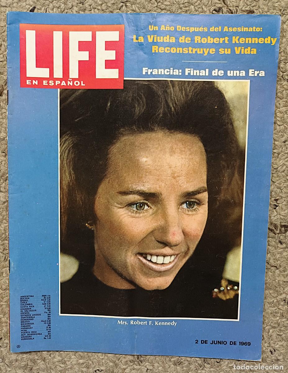 Coleccionismo de revistas y peri&oacute;dicos: REVISTA LIFE EN ESPA&Ntilde;OL DE 2 DE JUNIO DE 1969