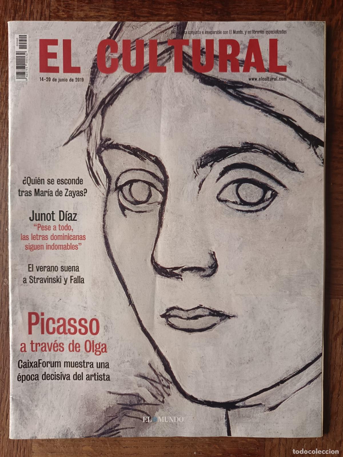 Coleccionismo de revistas y peri&oacute;dicos: EL CULTURAL Junio 2019- PICASSO, JUNOT DIAZ, WILLIAM KLEIN, LUIS LANDERO, JUEGO DE TRONOS, MAHLER...