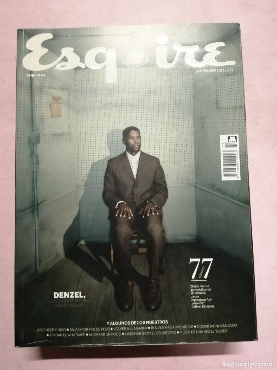 Collection Magazines and Newspapers: REVISTA ESQUIRE (NUMERO 77) DENZEL WASHINGTON