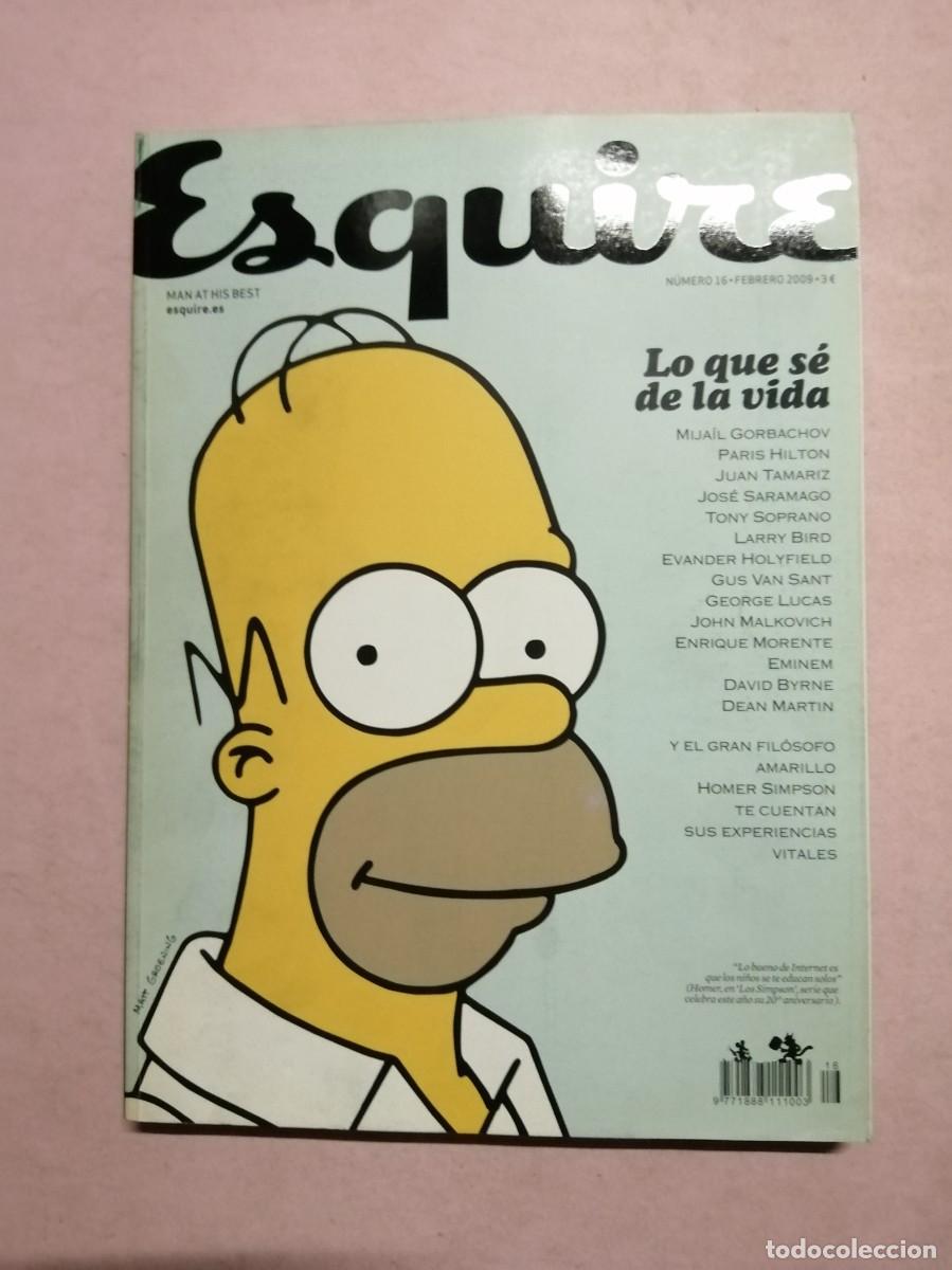 Collection Magazines and Newspapers: REVISTA ESQUIRE (NUMERO 16) LOS SIMPSON