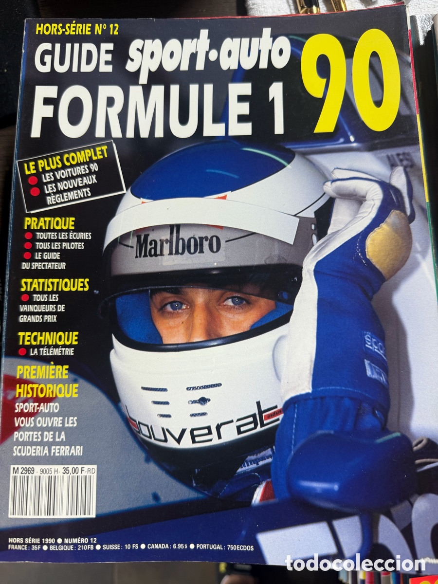 Coleccionismo de revistas y peri&oacute;dicos: Colecci&oacute;n Sport-Auto 1990-1995 - 72 revistas