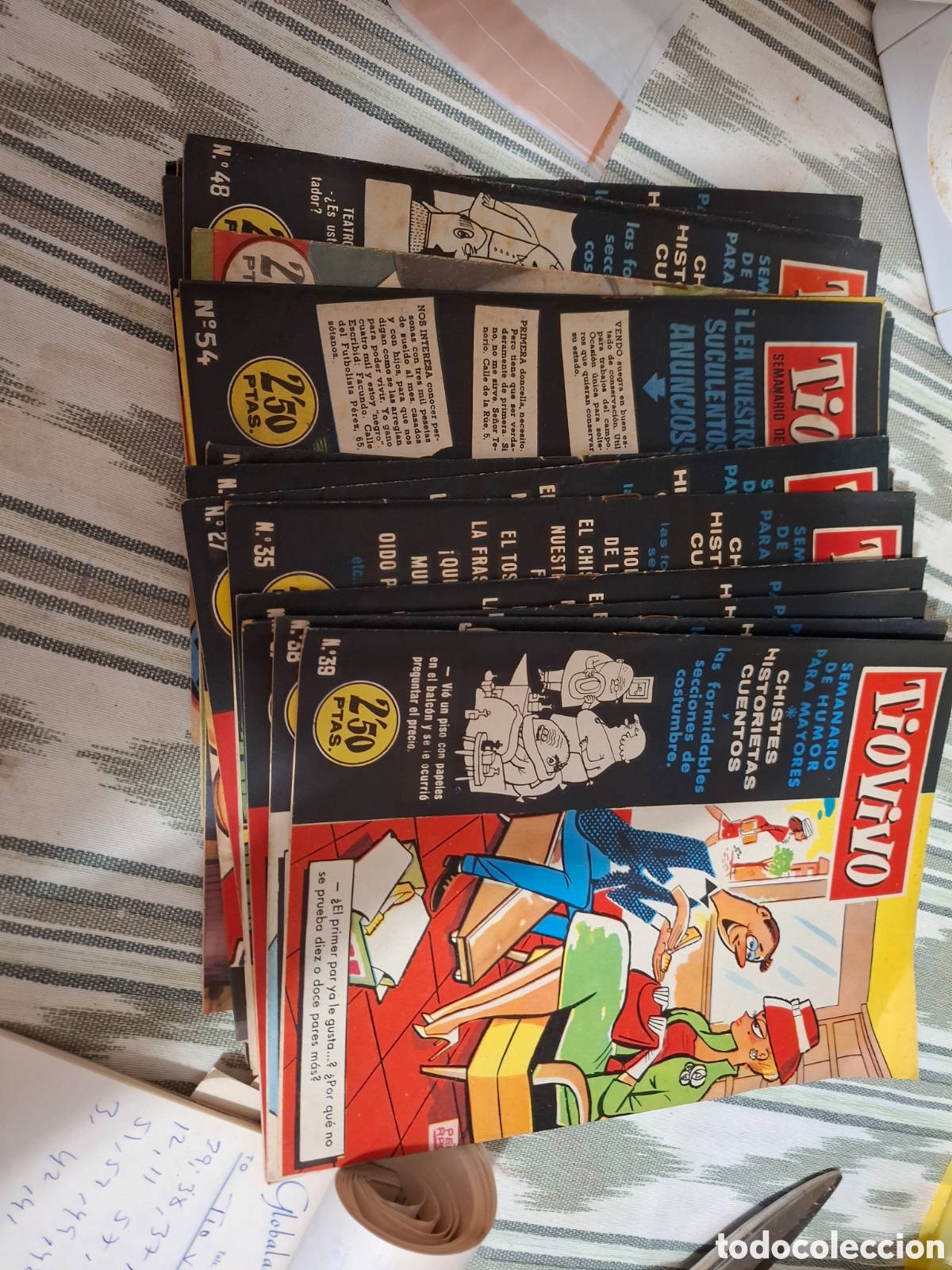 Coleccionismo de revistas y peri&oacute;dicos: TIO VIVO 20 n&uacute;meros revistas de humor