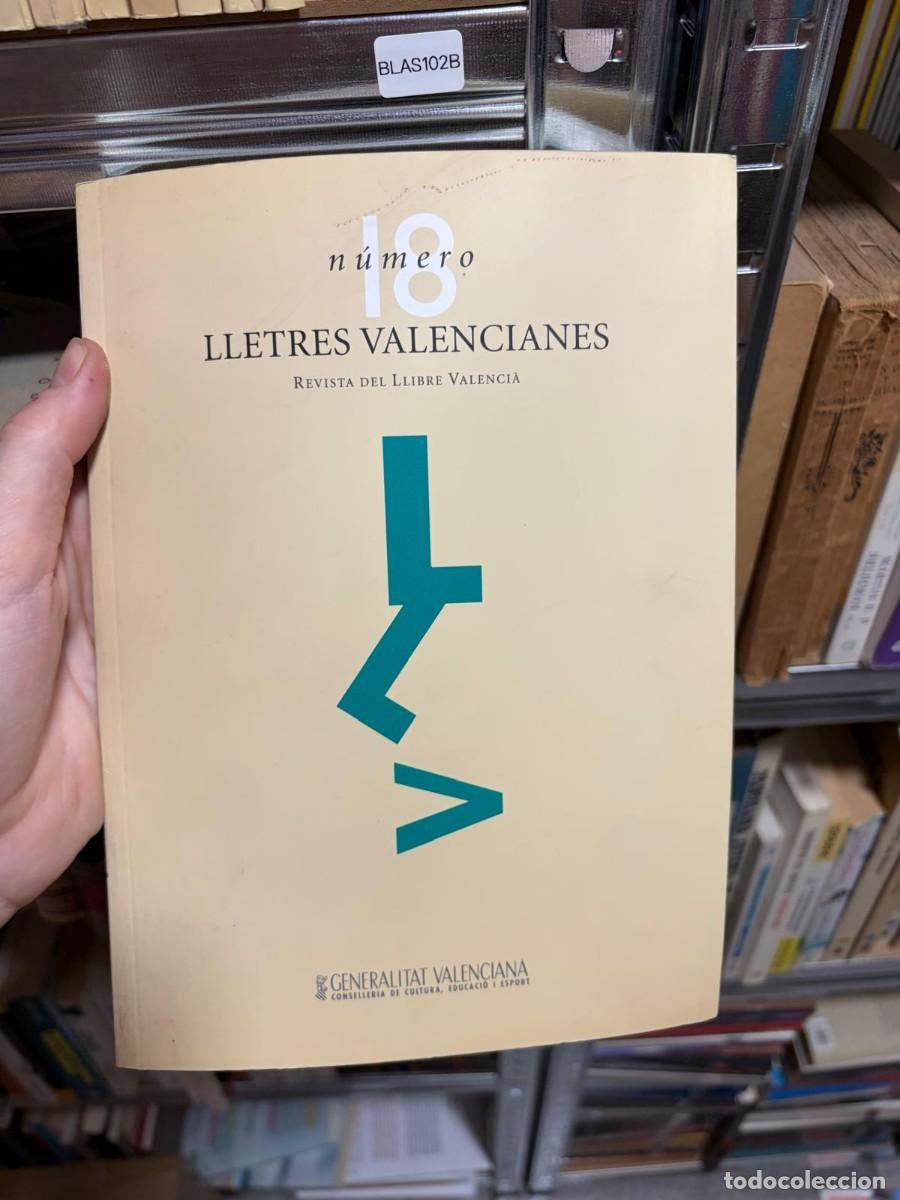Coleccionismo de revistas y peri&oacute;dicos: BLAS102B + n&uacute;mero 18 Lletres Valencianes. Revista del Llibre Valenci&agrave; + - + Generalitat Valenciana