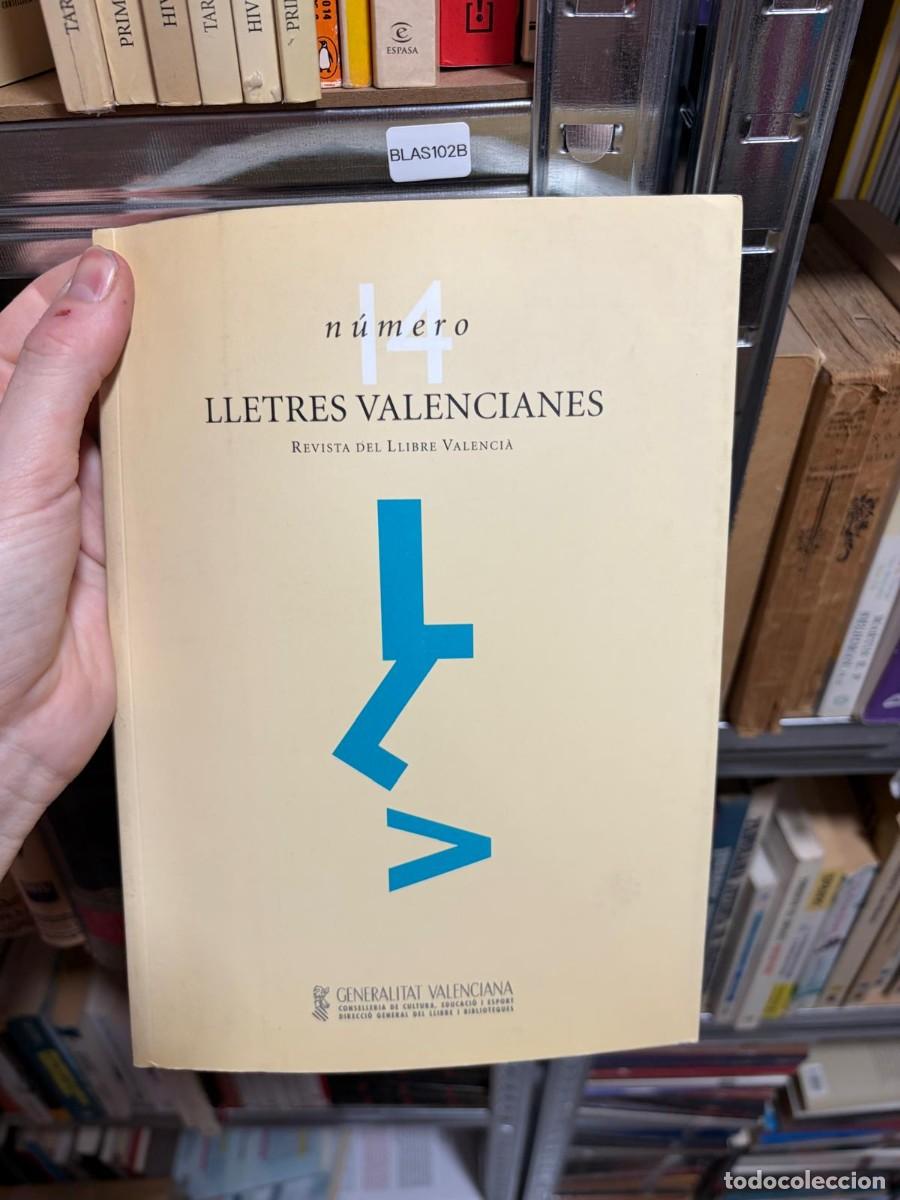 Coleccionismo de revistas y peri&oacute;dicos: BLAS102B + n&uacute;mero 14 Lletres Valencianes. Revista del Llibre Valenci&agrave; + - + Generalitat Valenciana