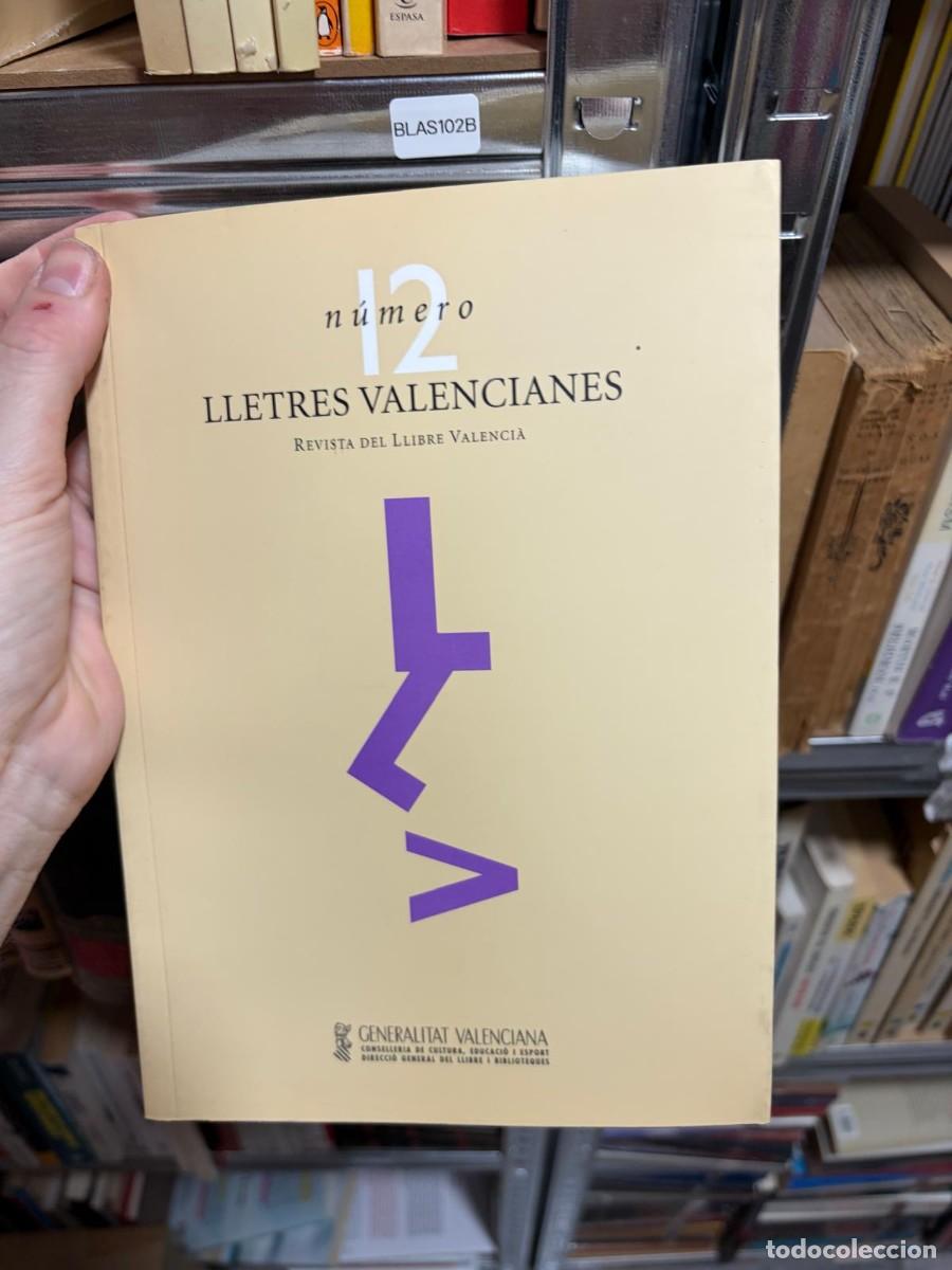 Coleccionismo de revistas y peri&oacute;dicos: BLAS102B + n&uacute;mero 12 Lletres Valencianes. Revista del Llibre Valenci&agrave; + - + Generalitat Valenciana
