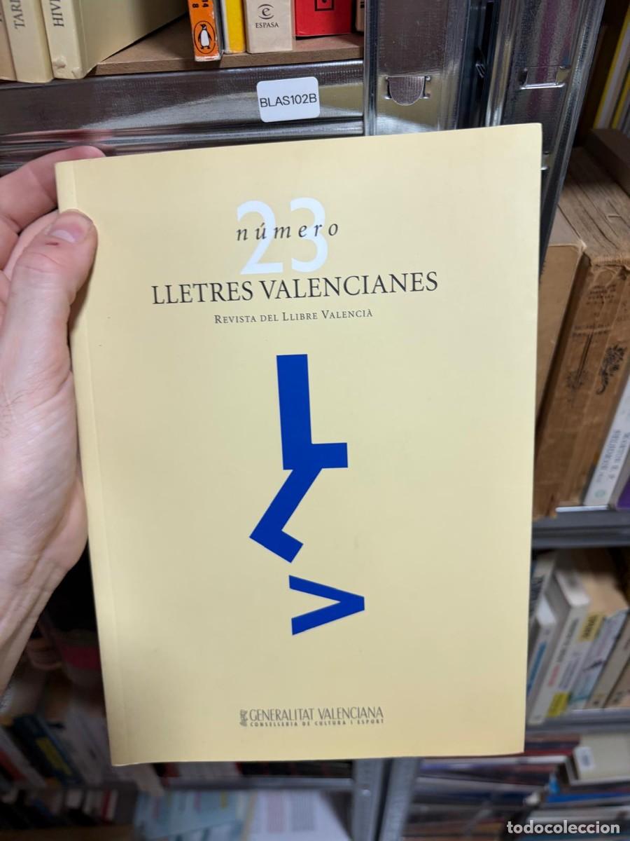 Coleccionismo de revistas y peri&oacute;dicos: BLAS102B + Lletres Valencianes, n&uacute;mero 23 + - + Generalitat Valenciana
