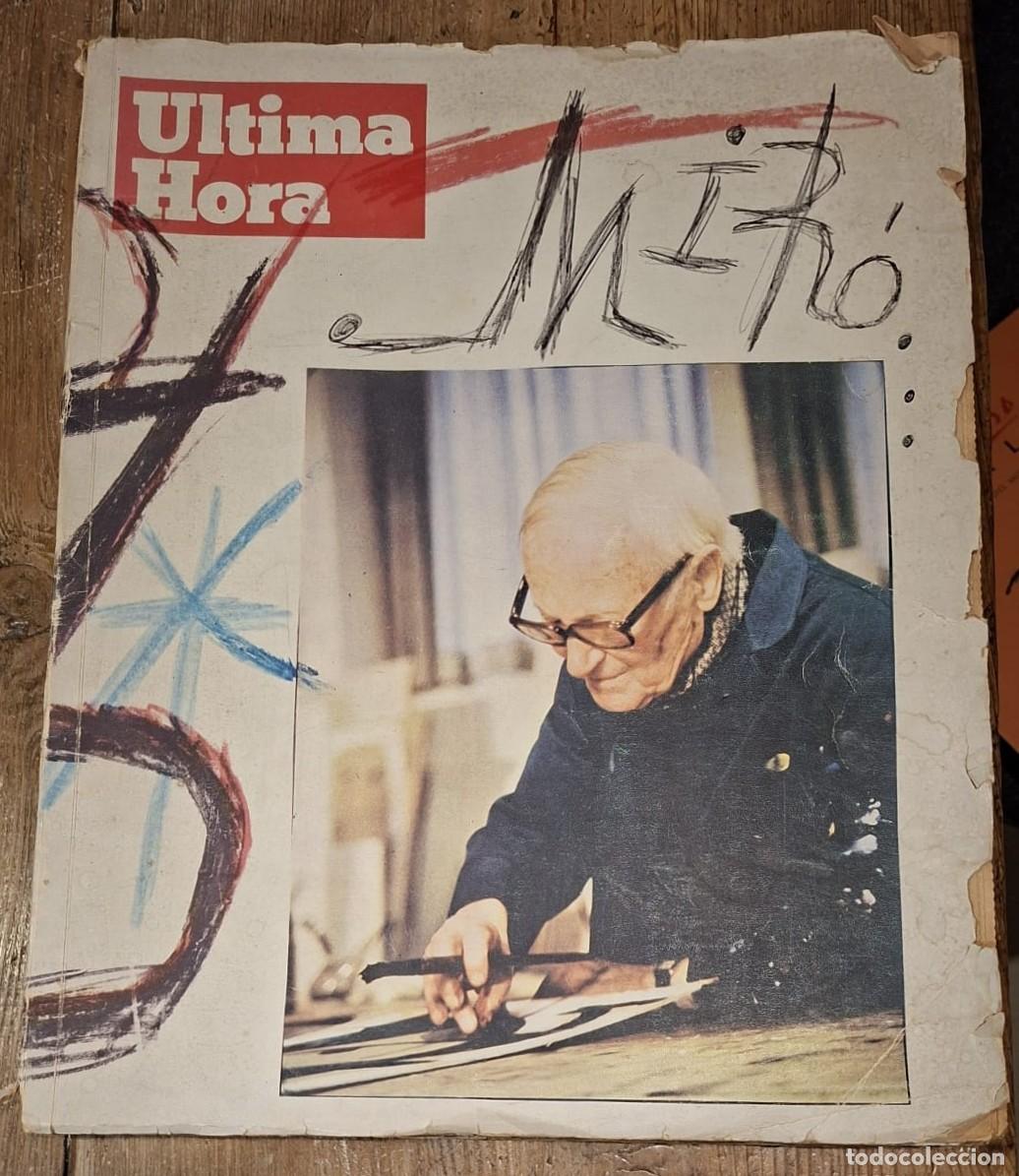 Coleccionismo de revistas y peri&oacute;dicos: ULTIMA HORA. N&uacute;mero Extraordinario dedicado a Joan Mir&oacute;.