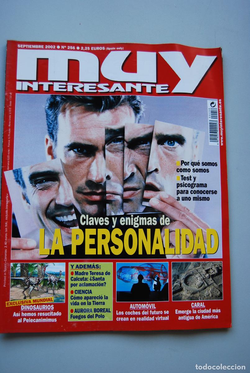 Collectionnisme de Revues et Journaux: MUY INTERESANTE.NUM.256-2002: LA PERSONALIDAD-PELECANIMIMUS-COCHES DEL FUTURO-CARAL