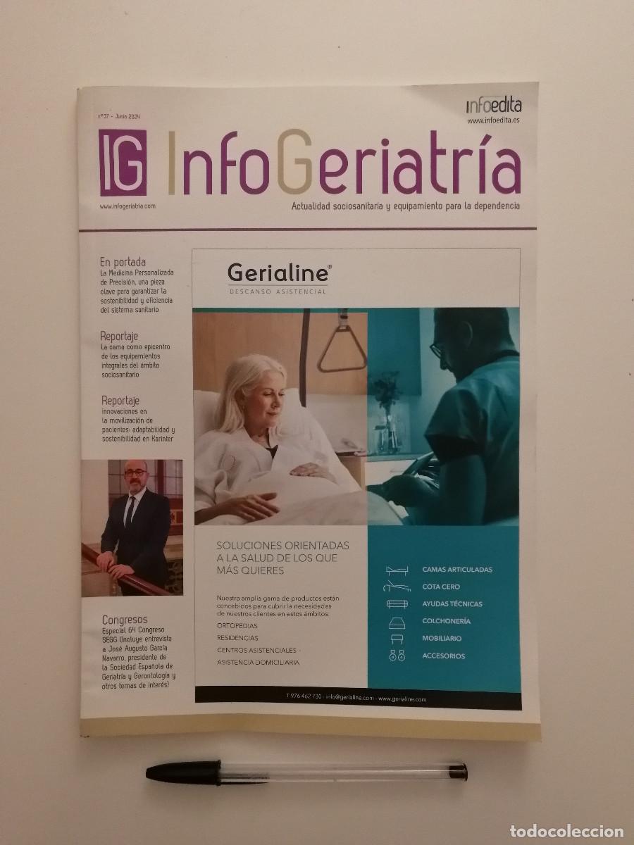 Coleccionismo de revistas y peri&oacute;dicos: REVISTA - InfoGeriatr&iacute;a - MEDICINA - NUMERO 37
