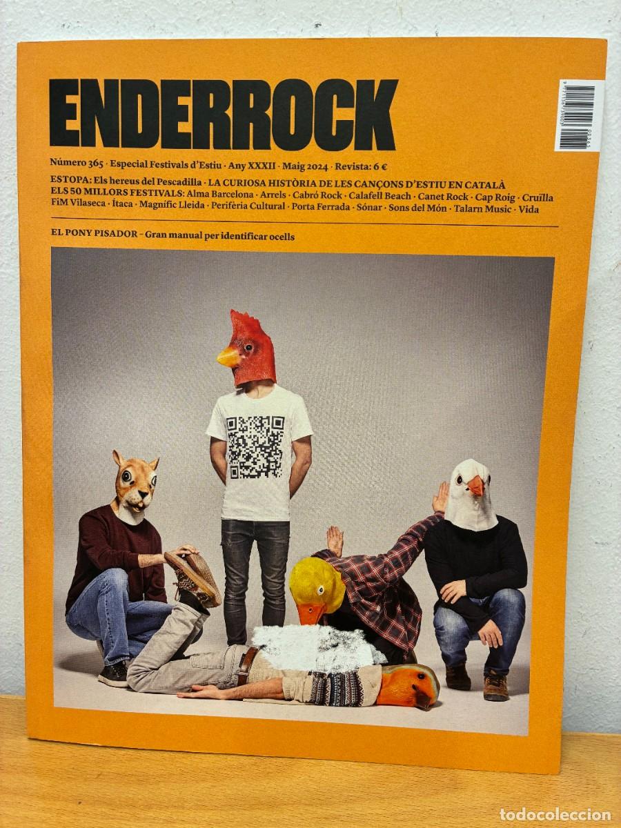 Coleccionismo de revistas y peri&oacute;dicos: REVISTA ENDERROCK. MAIG 2024, N&ordm; 365. COMANDA M&Iacute;NIMA 5&euro;. ESPECIAL FESTIVALS D'ESTIU. EN CATAL&Agrave;.