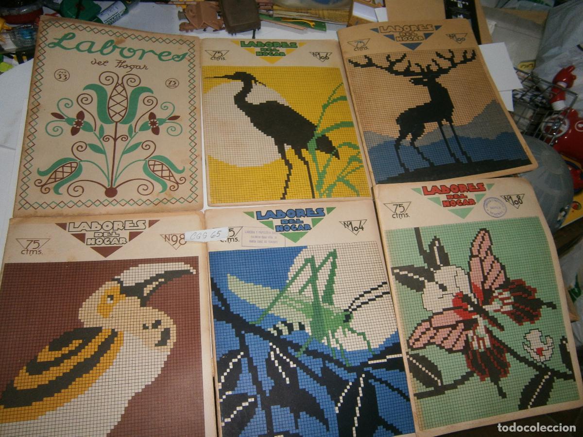 Coleccionismo de revistas y peri&oacute;dicos: LOTE DE ANTIGUAS REVISTAS LABORES DEL HOGAR A&Ntilde;OS 20-30 CON EXPECTACULARES PATRONES Y SUPLEMENTOS