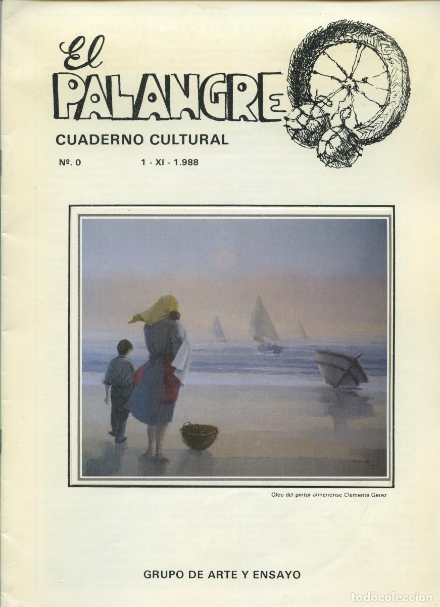Coleccionismo de revistas y peri&oacute;dicos: El Palangre. Cuaderno Cultural. N&ordm; 0 - 1 - XI - 1988. Grupo de Arte y Ensayo. Pp. 10