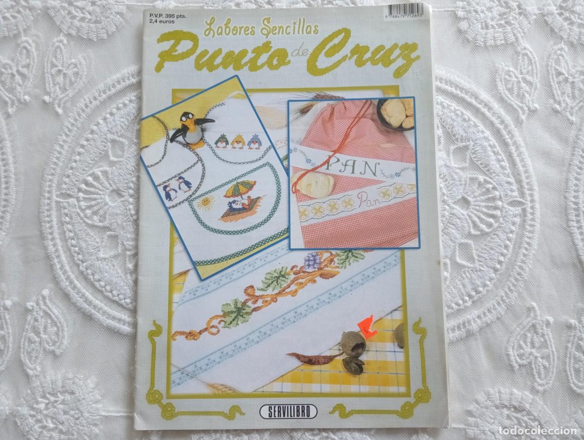 Collezionismo di Riviste e Giornali: Revista Punto de Cruz &rdquo;Labores Sencillas&rdquo; - Servilibro - Labores f&aacute;ciles vintage